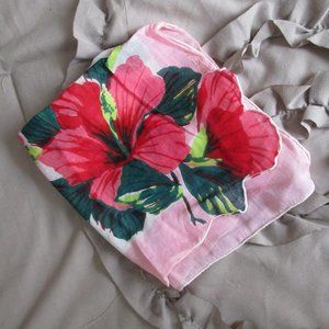 vintage printed handkerchief